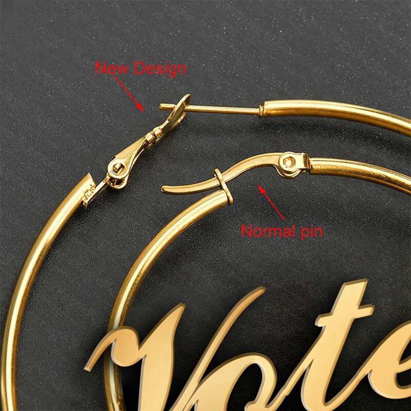 

U.S. 2020 Elections VOTE Stainless Steel Earrings
