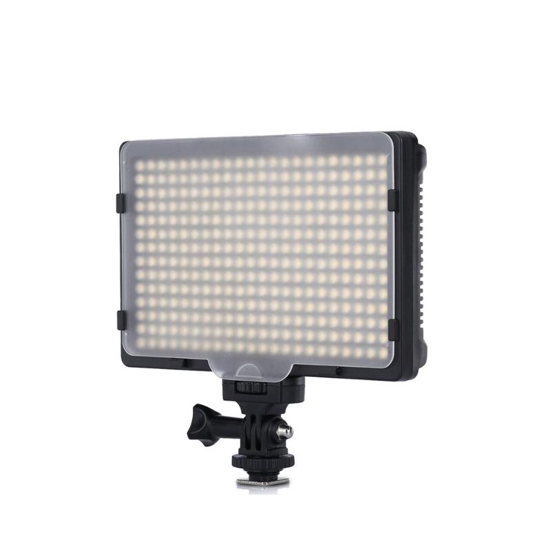 

Camera HD 308 Pcs LED Video/Photo Light Lamp 20W 2400LM 5600K/3200K Dimmable for Pentax DSLR Camera Video Camcorder