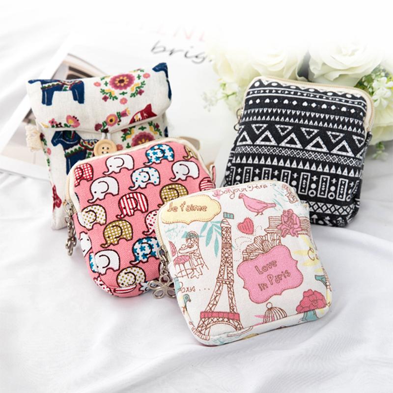 

Sanitary bag napkin paper towel storage bag storage carry household sanitary napkins