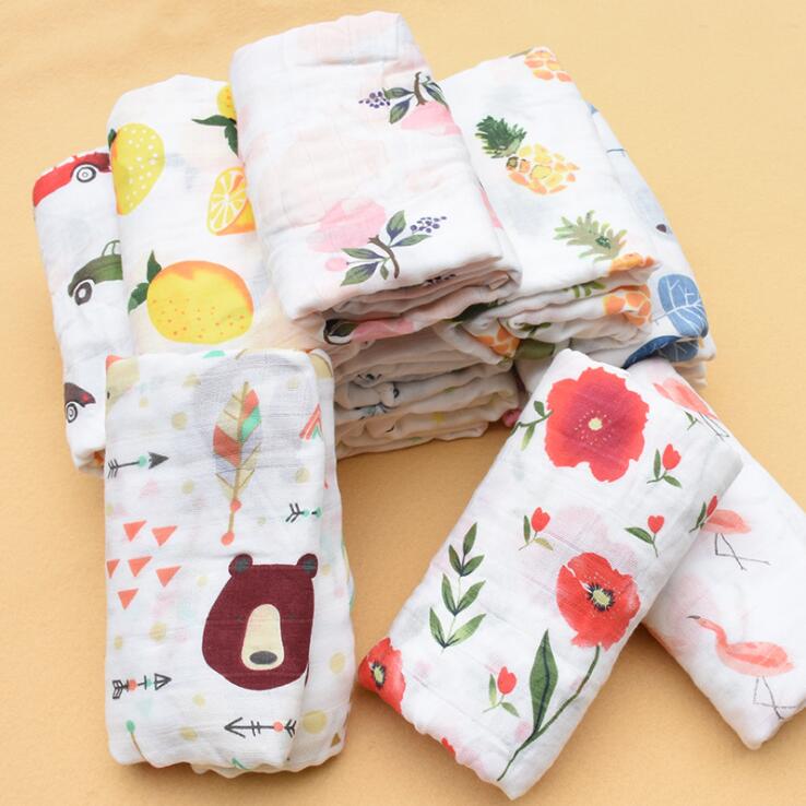 

Infant Blanket Breathable Lemon Fruit Animal Swaddle Soft Bath Wrap Baby Bathroom Towels Robes YL698