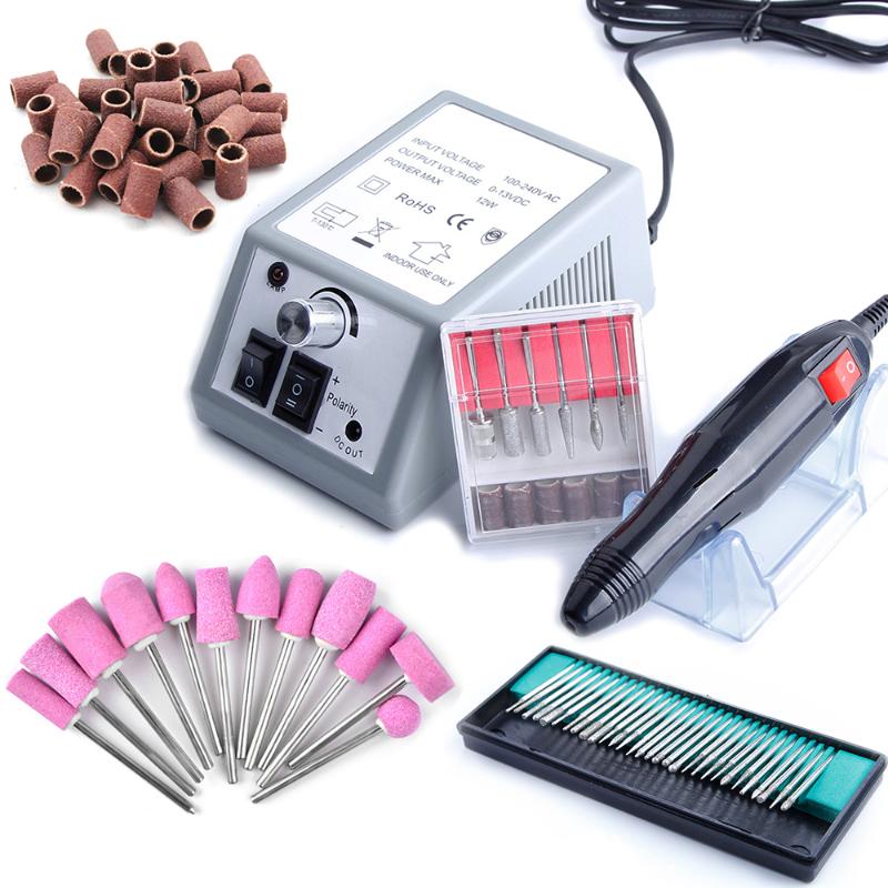 

20000 Electric Nail Drill Bits Manicure Michine Drill Bits Set Pedicure Nail Tool Kit Electric File Polishing Machine