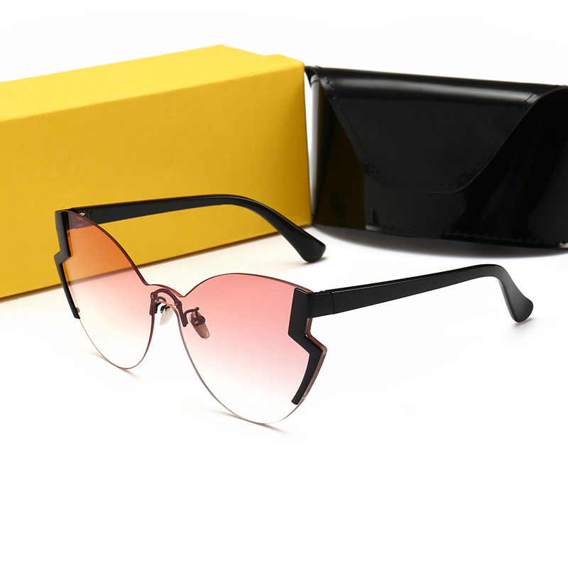 

2020 Fashion FenD 0312 Trend Glass Lenses Sunglasses 62mm Lenses 6 Color Sunglasses Men And Women Hot Style Fashion Trend Casual Sunglasses