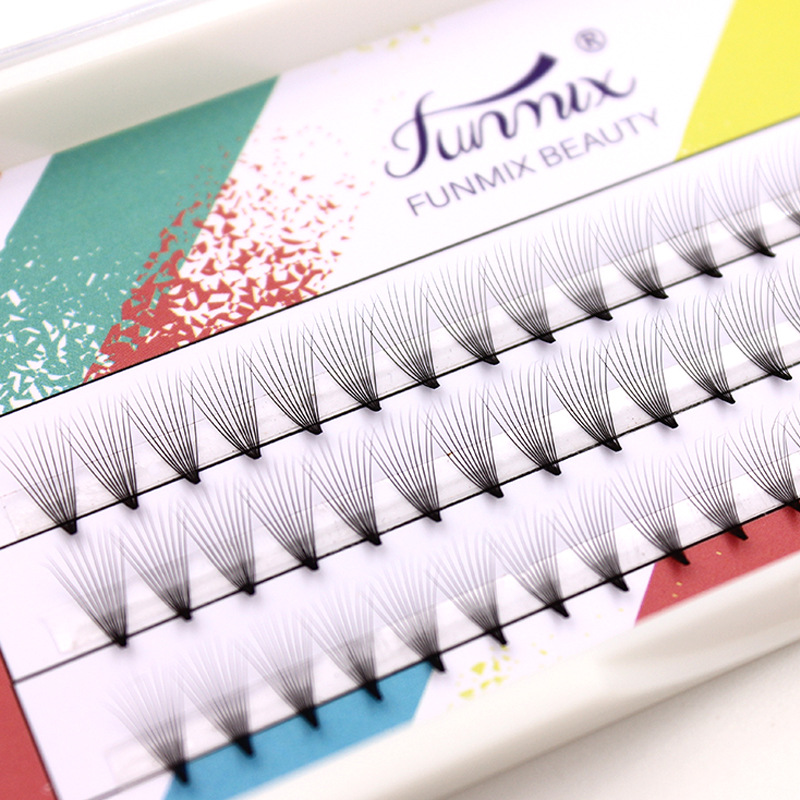 

0.07 Curl C Single Eyelash Black 10p Fiber Extended Soft Eyelashes