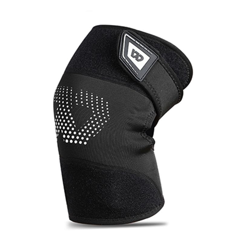 

Elbow & Knee Pads Sports Elastic Brace Pad Anti-slip Support Sleeve Running Cycling Protector, Black