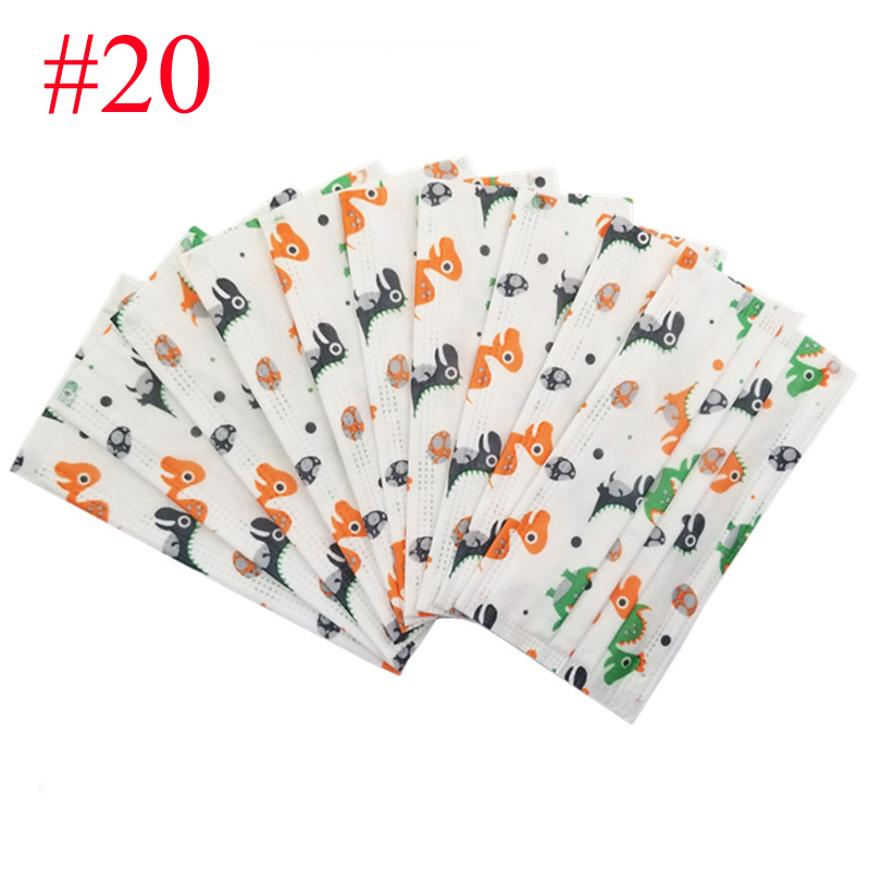 

fashion face mask women men disposable cartoon Fox Rose flower Love printed facemask 3 ayer thin breathable dustproof mask