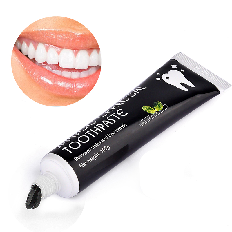 Natural Bamboo Charcoal Toothpaste Dental Care 105g Activated Charcoal Toothpaste Teeth Whitening for Adult-image-582467792