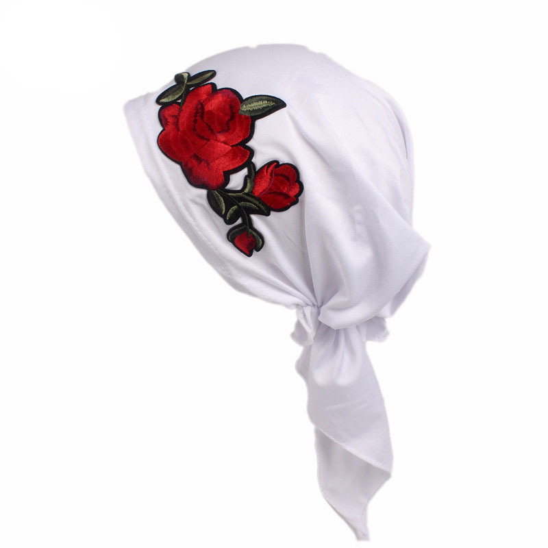 

Women Hat Beanie Scarf Turban Head Beanies Wrap Cap Warm 2020 Hats For Women Muslim Style Stretch Chemo Caps, 05 black