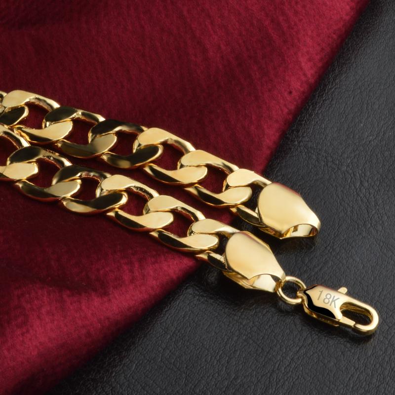 

Fashion New Gold Bracelet Domineering Fashion Men's Bracelet Chain