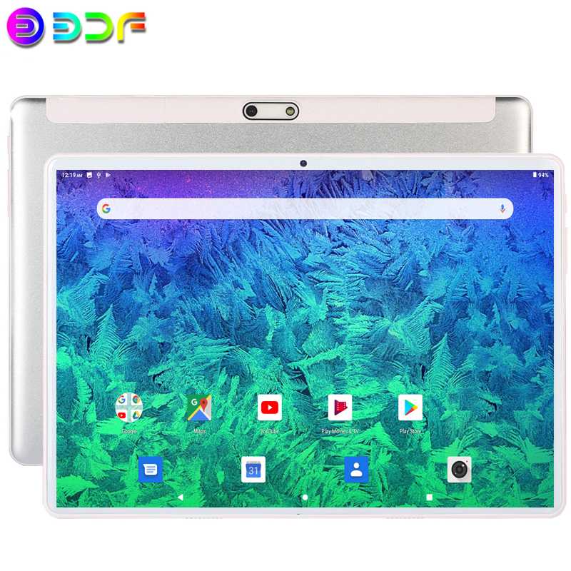 

New 4G Phone Call 10.1 inch Tablet PC Octa Core 2.5D Steel Screen Android 9.0 Tablet 4GB-64GB ROM Bluetooth 4.0 Wi-Fi Tablets, Black