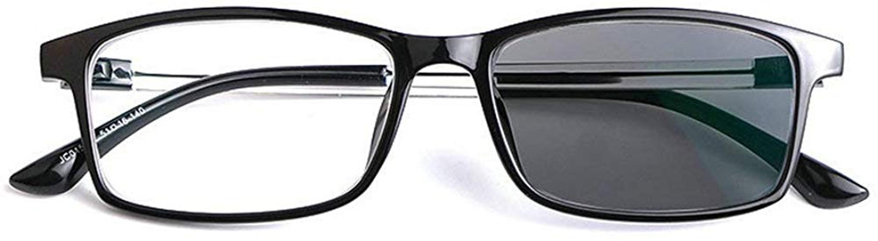 

MINCL Nearsighted Small Square TR90 Frame Ultralight Farsight Glasses Fashion New Photochromic Sunglasses Men NX