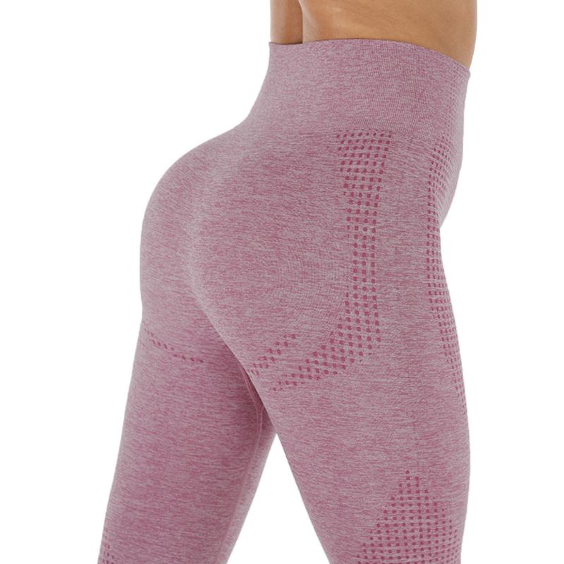 

High Waist Yoga Pants Seamless Women Sports Leggings Fitness Solid Athletic Workout Long Tights Gym Running Trousers Girls, Wr