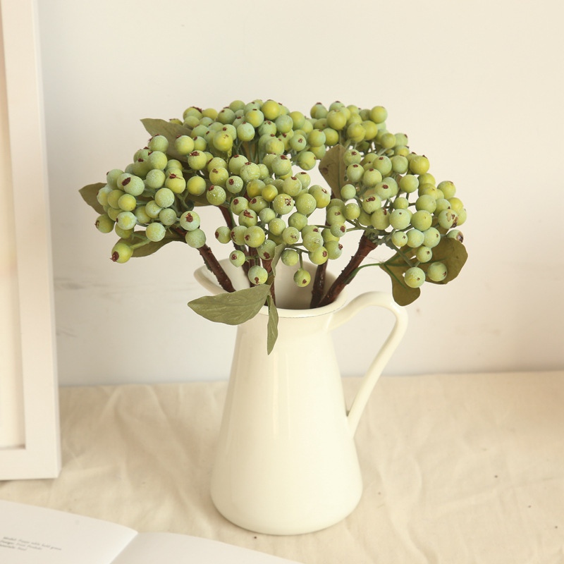 

Artificial Plants Fake Berry Stems Floral Sprays 29cm, Pg