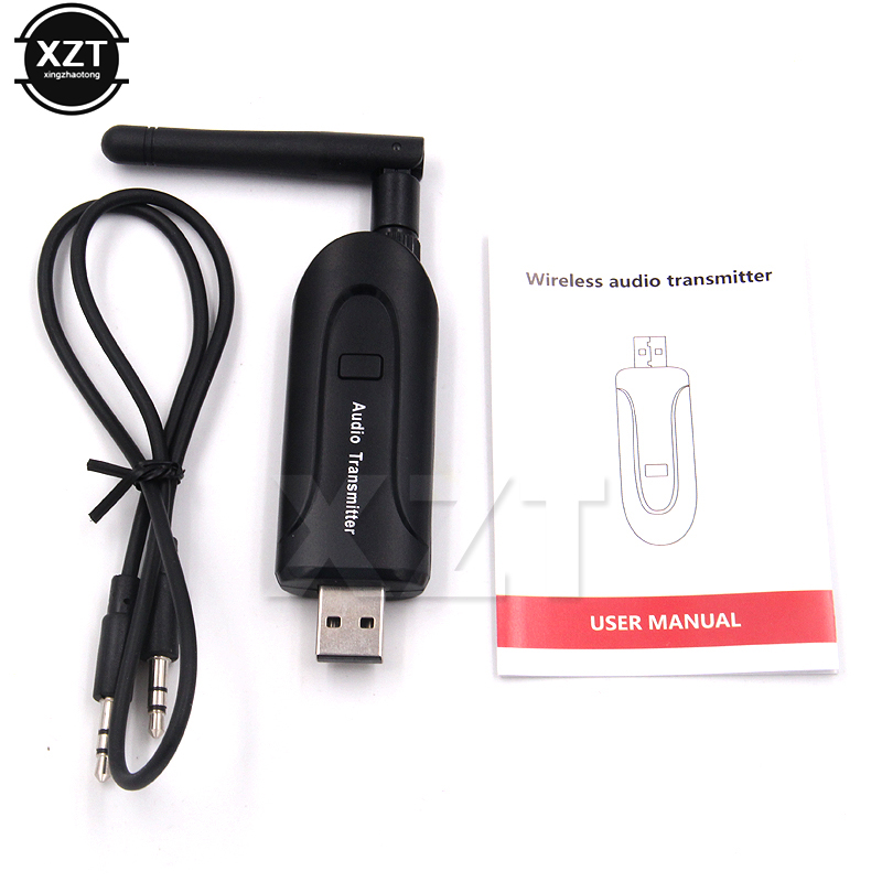 

Audio Double-decoding Transmitter Bluetooth 4.0 Adapter Bluetooth Car Kit Wireless Audio Transmitter for Car TV PC Accessories