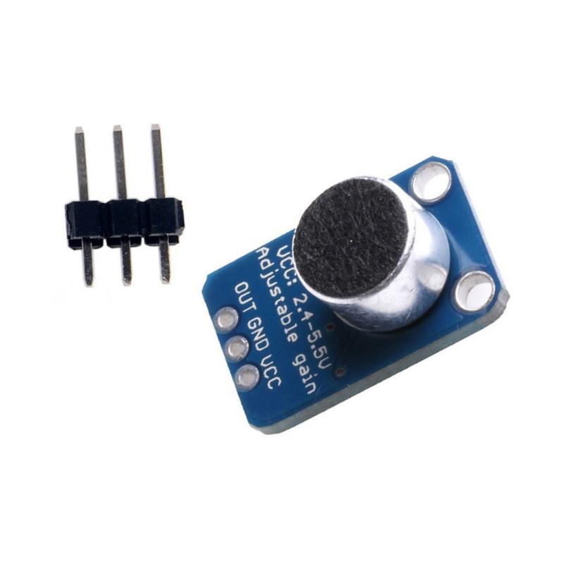 

GY-4466 High Precision Preamplifier Module Electret Microphone MAX4466 With Adjustable Gain