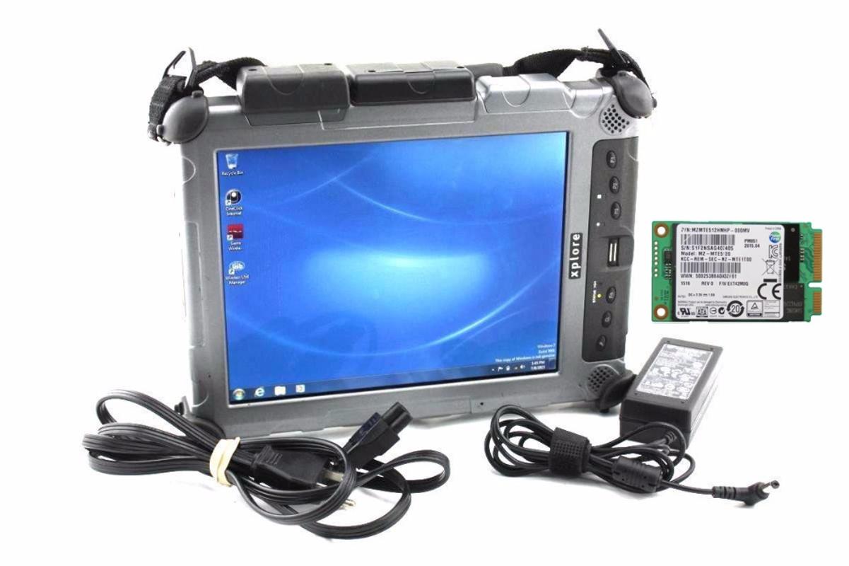 

Best quality Rugged Tablet for Xplore Ix104 &4g Diagnostic Laptop installed well with mb star c4 software V2020.09 mb c5 star