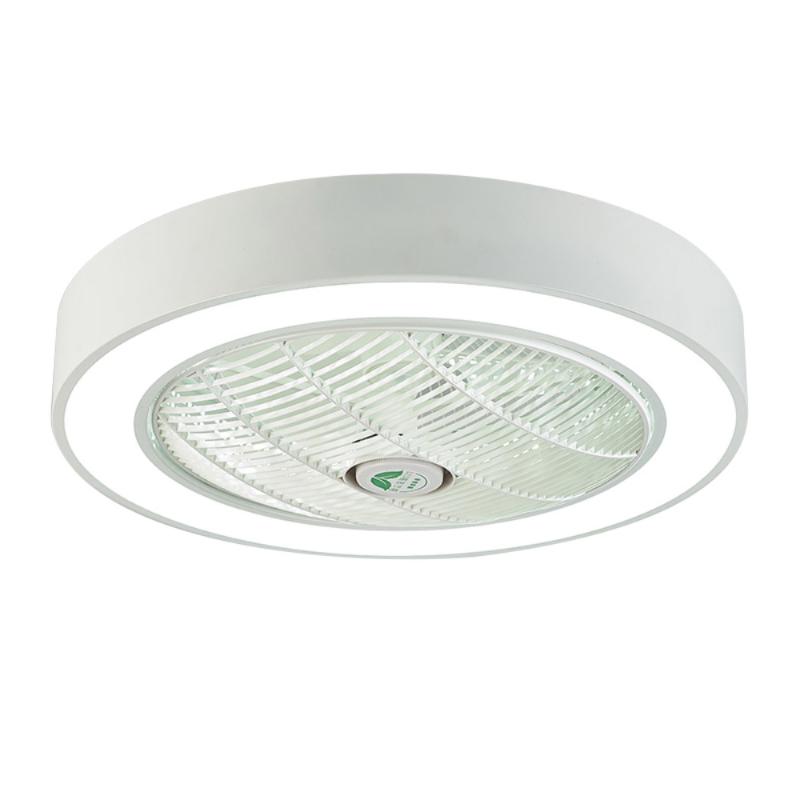

Simple Led Bedroom Ceiling Fan Light with Remote Control Macaron Ultra-thin Nordic Lighting Living Room Modern Creative Lamp