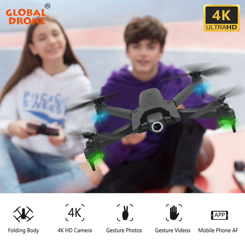 

4K Drone Quadrocopter with Camera Altitude Hold RC Toys for Kids Helicopter Selfie Drones FPV Dron Gift for Adults Children