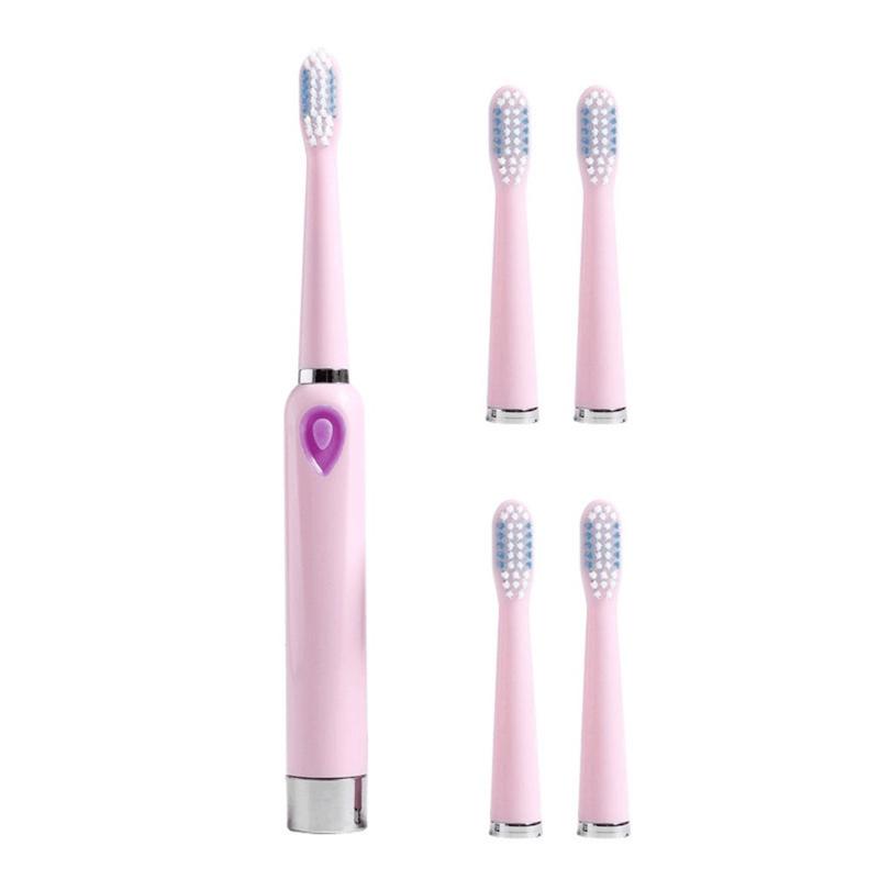 

New Electric Toothbrush Adult Household Intelligent Ultrasonic Waterproof Soft Fur Toothbrush Waterproof