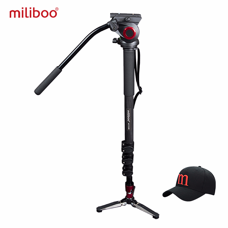 

miliboo MTT705B Portable Carbon Fiber Tripod & Monopod for ProfessionalCamera Camcorder/Video/DSLR Stand,Half Price of Manfrotto
