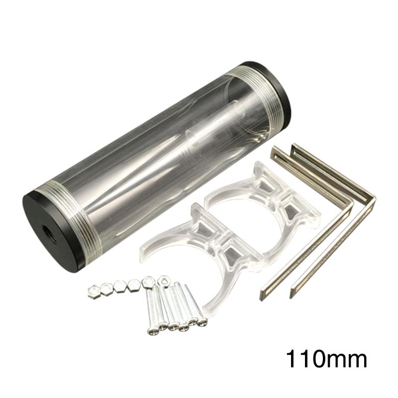 

PC Acrylic Home Cooling Pump Radiator Durable CPU Easy Install Cylinder Water Tank Computer Accessories Professional Reservoir