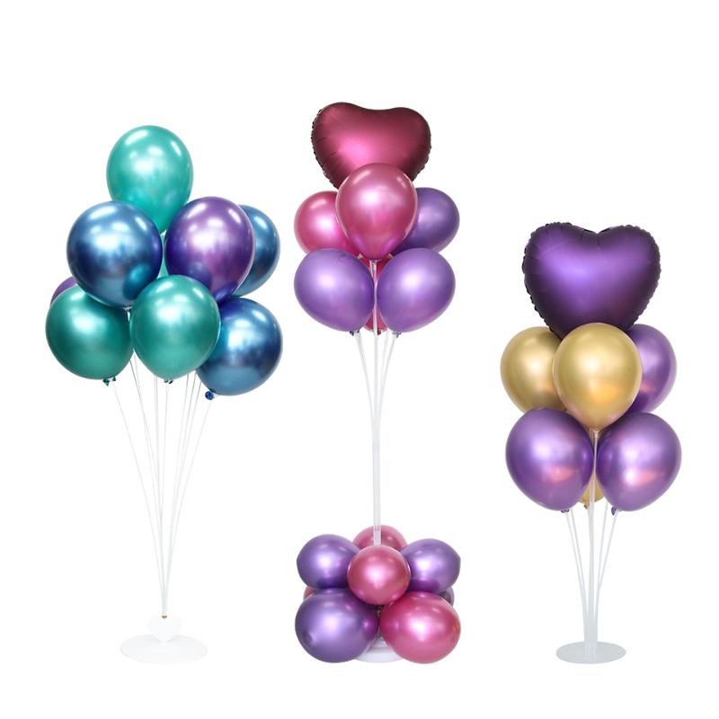 

7/11 Tubes Balloon Stand Balloon Stand Air Stick Arch Adult Wedding Decoration Or Children Birthday Party Decoration