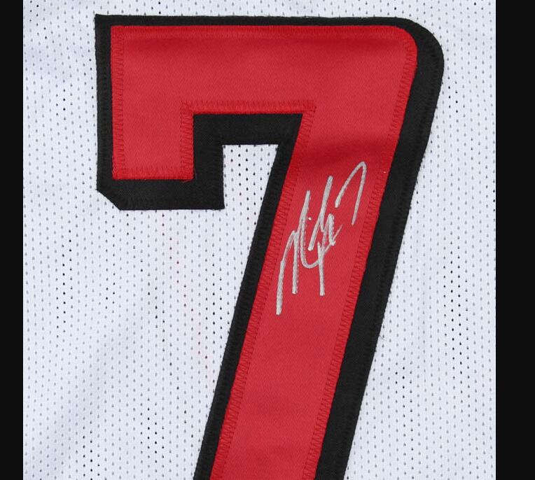 

Michael Vick Signed signatured signaturer Autographed Jersey shirts, As photo