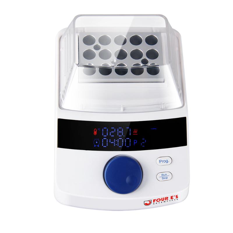 

Lab Supplies FOURE'S Dry Bath Incubator With 15 X1.5ml Heating Block LED Display High Temperature Precision Timing Control For Laboratory