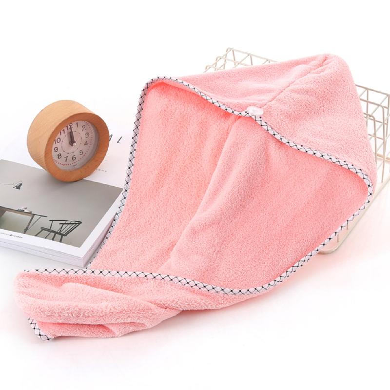 

Drying Bath Spa Head Cap Hat Women Magic Microfiber Hair Fast Drying Dryer Towel Bath Wrap Hat Quick Cap Turban Dry