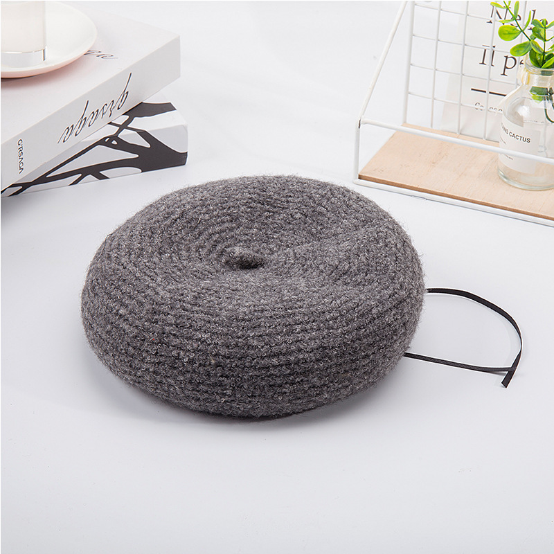

Femme Simple and Comfortable Korean Style Beanie Beret Ladies Casual Solid Color Chapeau Femme Berets Caps for Women Kapelusz, See chart