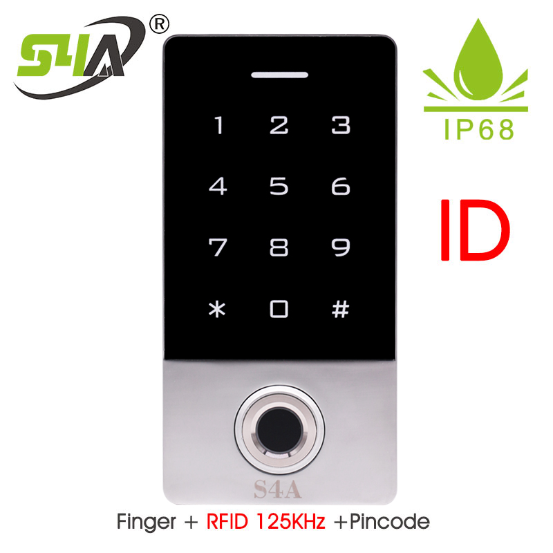 

TF1 Capacitive Finger Print Touch Keypad IP68 Waterproof RFID Standalone Access Controller support FP+EM+Pincode