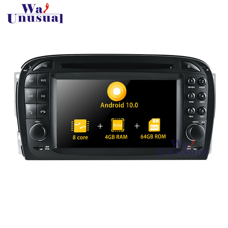

WANUSUAL Android 10.0 GPS Navigation For SL R230 (2001 2002 2003 2004.6) DVD Player Video Media Center 2 Din Audio car