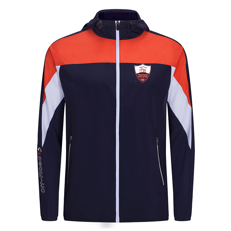 

Trapani Calcio F.C New Fitness Sports Jumper Soccer Warm Jacket With Hooded Men's Clothing Long Sleeve Jacket for Unisex, Black;brown