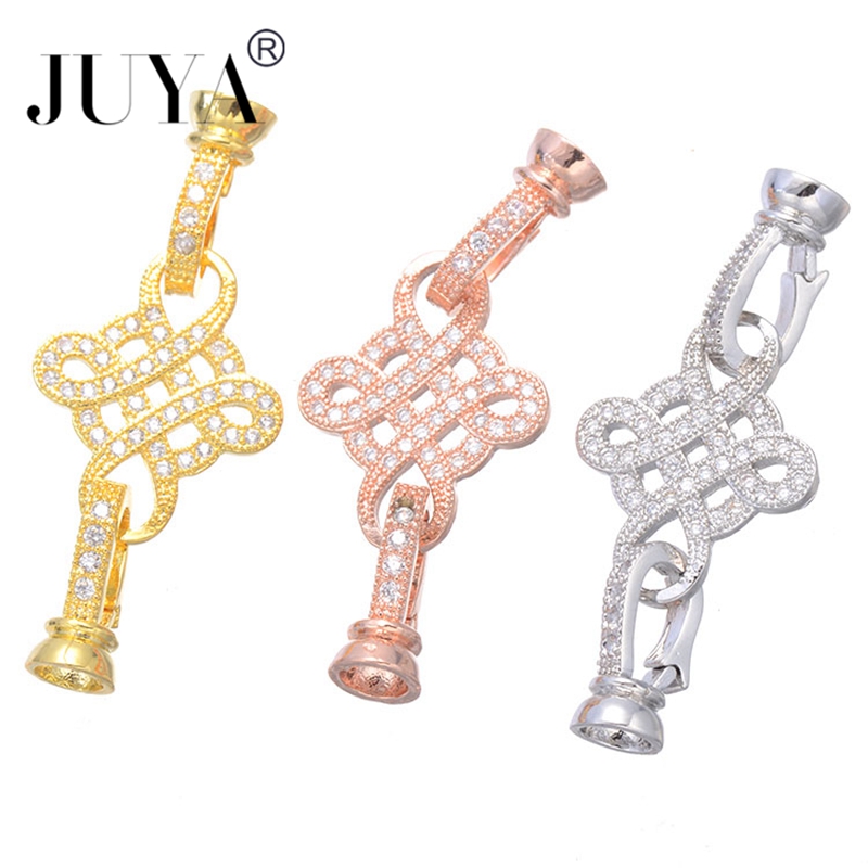 

Supplies For Jewelry Vintage Knot Clasp For Jewelry Making Diy Micro Pave Crafts Wholesale Charms Pendants Bijoux Berloques