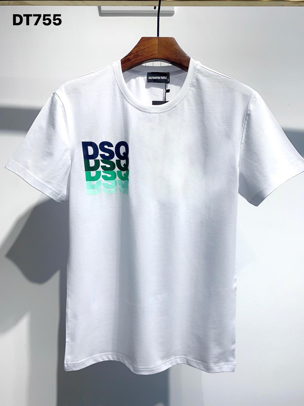 

DSQ PHANTOM TURTLE 2020SS New Mens Designer T shirt Italy fashion Tshirts Summer Men DSQ T-shirt Male Top Quality 100% Cotton Top 3998, White