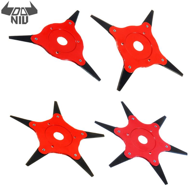 

DANIU 3/4/5/6 Teeth Brush Cutter Blade Trimmer Head 65Mn Brush Cutter Blade for Lawnmower Grass Trimmer Head For Lawn Mower