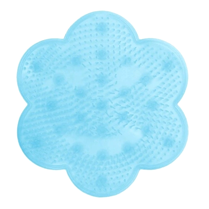 

Silicone Bath Foot Massage Pad Mat Shower Massage Cushion Brush Suction Cup Bathroom Non-slip Bath Mat Anti Skid Pad LDO