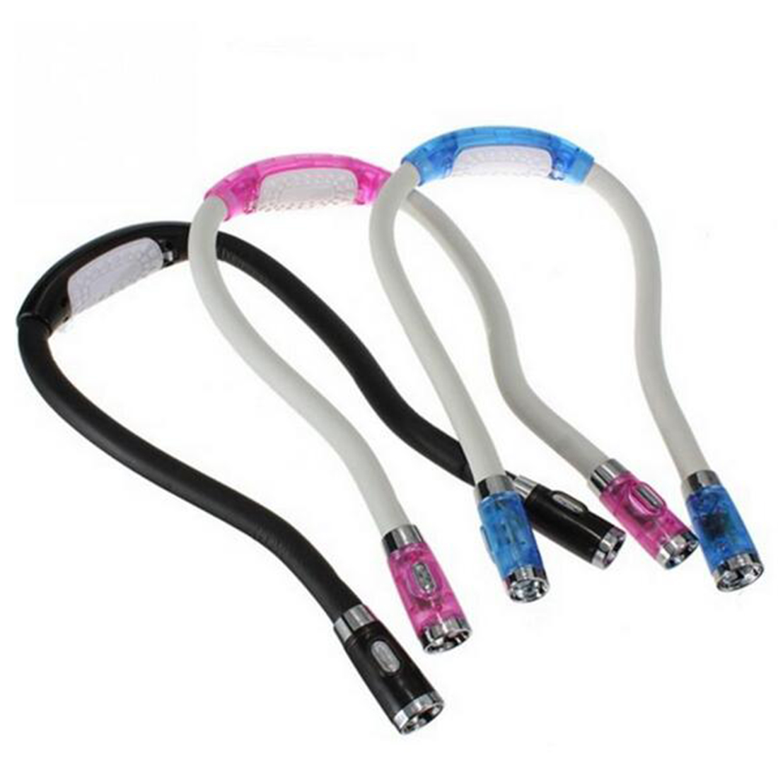 

Portable Book Light Flexible Handsfree Led Neck Light Hug Reading Lamp Novelty Led Night Light Flashlight