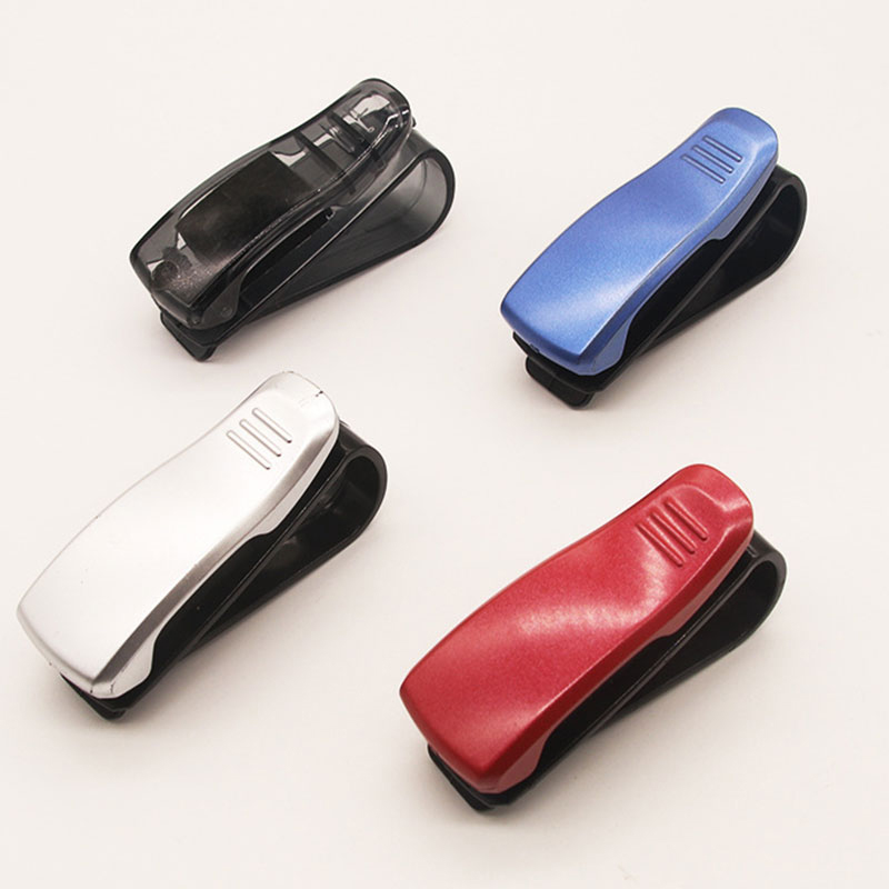 

Universal Car Auto Sun Visor Glasses Box Sunglasses Clip Card Ticket Holder Fastener Pen Case Eyeglasses Accessories