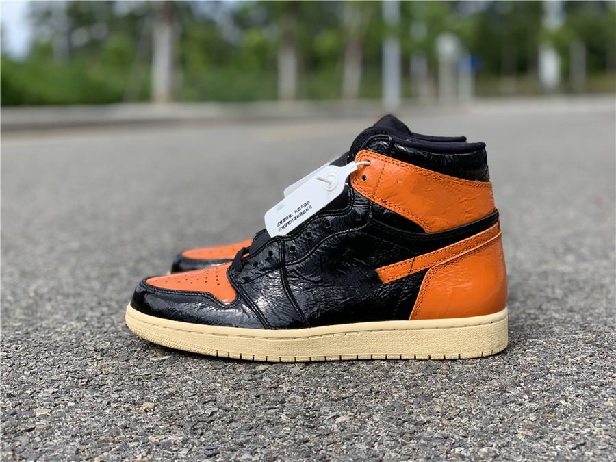 

New 3.0 Black OrangeToe Mens 1 1s Shattered Backboard Basketball shoes Men Sports Fashion Designer Outdoor Shoes
