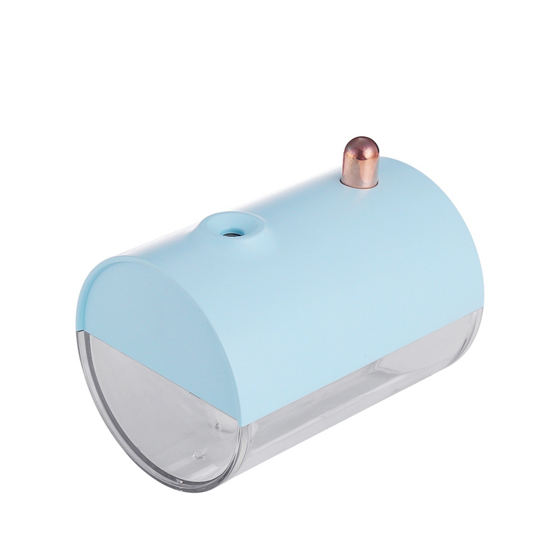 

250Ml Portable Air Humidifier LED Night Light USB Aroma Machine Boat Shape Desktop Purifier for Home Office