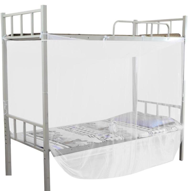 

Mosquito Net Zerodis 4 Corner Post Bed Canopy Twin Full Queen Size Netting White