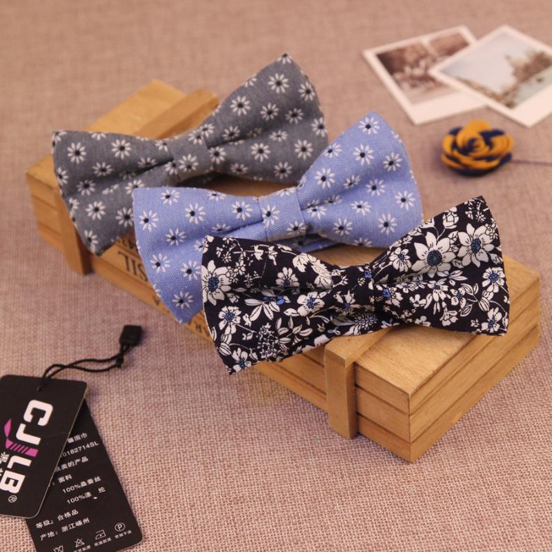 

Casual Men's Double Wedding Groom Tide Tie Bow Tie Floral Fancy Wholesale Adults Bowties Printing Butterfly Men Women 11cm*5cm