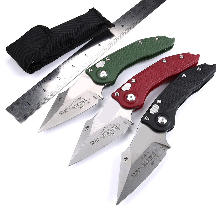

3 color automatic knives Benchmade knife t6061 handle CNC VG10 steel OUT pocket knife BM3300 Camping tactical Survival Hunting knife