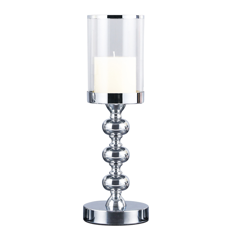 

European Metal Candlesticks Candle Holder For Coffee Dining Table Wedding Christmas Halloween Party Home Decoration ZXC025