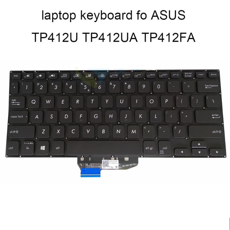 

IT UI Replacement keyboards TP412 backlight keyboard for ASUS vivobook flip TP412FA TP412UA Italian English black ASM18A2 best