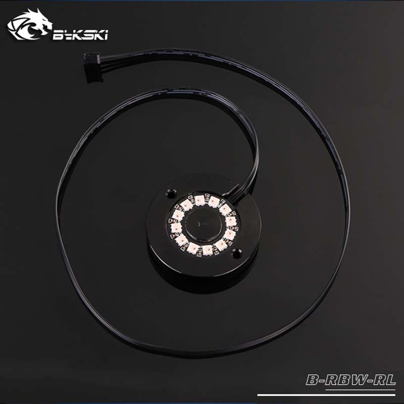 

Bykski B-RBW-RL Lighting fitting,Ring Light circle,5V RBW LED Light,for water cooler light building
