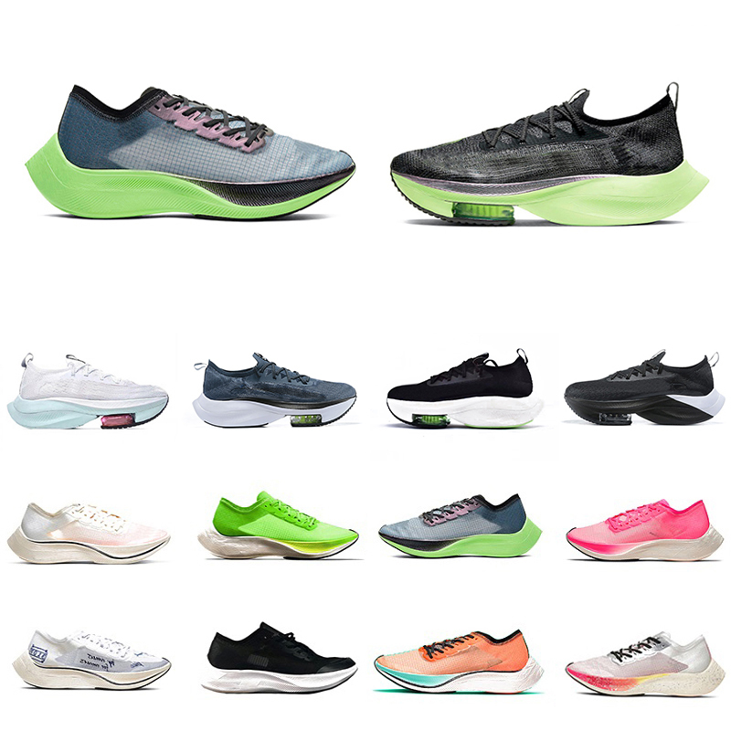 

2020 Lime Blast Fly NEXT% Top Running shoes Ekiden Valerian Blue Ribbon Sail pink Men Women Sports sneakers 36-45, Color#6