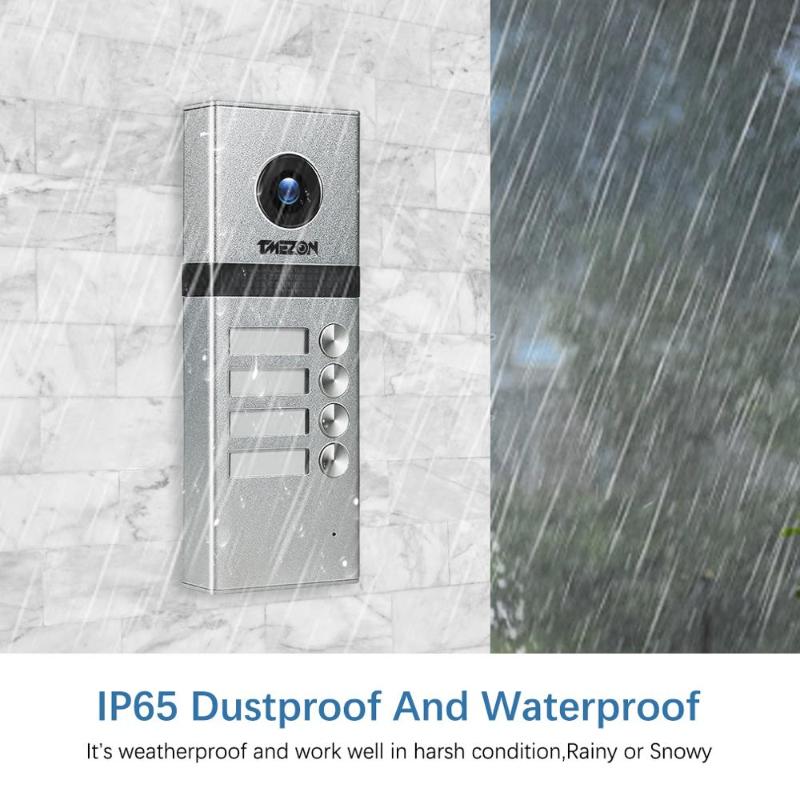 

TMEZON Video Doorbell ONLY WORK WITH Tmezon 7 inch Simulated Intercom