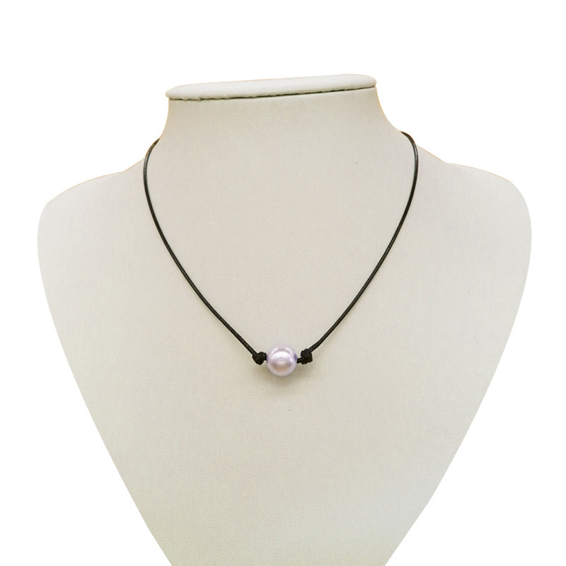 

Natural Pearl Necklaces Designer Brand Women Rope Chain Best Collar Accessories Female Pearl Pendant Necklace