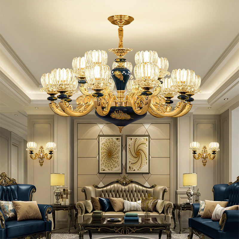 

Modern Home Decoration Chandelier Lighting Living Room Bedroom Indoor led Light Fixtures Simple Dining Room Pendant Lamps Ceramic Chandelier